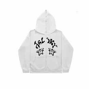 Haute Qualité Nouveau Style Distressed Full Face Zipper Hoodies Top Fabrication Puff Printing Full Face Balaclava Zipper Hoodie - Product Image 4