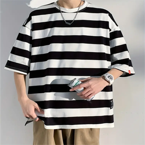 Camiseta de algodón Hip Hop 100% Algodón Alta calidad Venta superior Precio razonable - Product Image 6