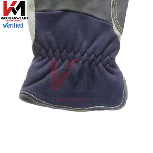 Guantes de Trabajo de Cuero Vacuno para Hombre, Precio de Fábrica, Duraderos, para Construcción Industrial, Conducción, Protección Resistente - Product Image 5