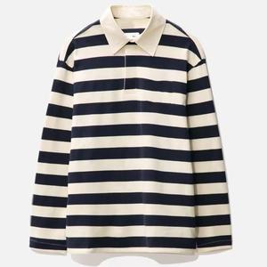 Polos de manga larga para hombre de poliéster y algodón al mejor precio en línea, camisetas de manga larga con logotipo personalizado - Product Image 4