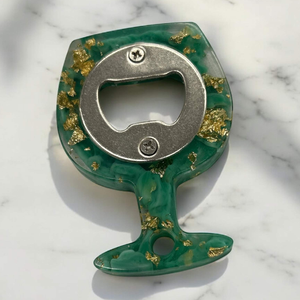 Epoxy Resin Bottle Opener decorative home use Multi-Functional Magnet <b>Wine</b> Bottle Openers Lowest Price - Product Image 4