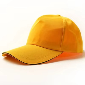 หมวกเบสบอลผ้าฝ้าย100% ทั่วไป6แผงสีทึบผ้าเทอร์รี่ยอมรับโลโก้ได้ตามต้องการ - Product Image 6