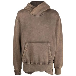 Pull à capuche surdimensionné personnalisé de haute qualité Sweat à capuche design unisexe en coton mélangé à manches longues Logo personnalisé ODM OEM Hoodies - Product Image 1