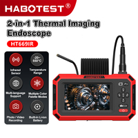 Caméra thermique HABOTEST HT669IR OEM/ODM avec caméra d'inspection par endoscope pour l'entretien automobile et des machines