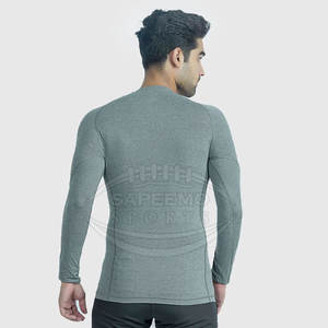 เสื้อรัดกล้ามเนื้อสำหรับผู้ชายผ้าคอตตอน100% น้ำหนักเบาระบายอากาศได้ดีแห้งเร็วสวมใส่สบายสำหรับเล่นกีฬา - Product Image 2