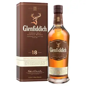 Sconto di fabbrica vendita all'ingrosso glendfiddich Scotch whisky 12YO, 26YO