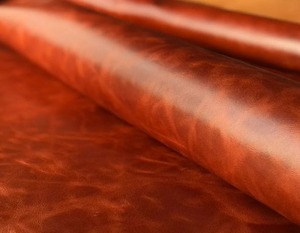 Acabado de cuero de grano completo Nubuck Buff teñido - Product Image 4