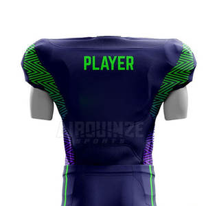 Uniforme de fútbol americano de su propio diseño Uniformes de fútbol americano de último diseño Servicio OEM Uniforme de fútbol americano para hombres - Product Image 4