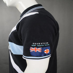 Venta caliente de los hombres de golf de manga corta para Polos logotipo personalizado 100% algodón Jersey sólido liso algodón poliéster en blanco - Product Image 6