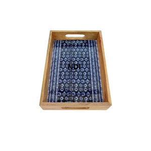 ถาดเสิร์ฟอาหารทำจากไม้เคลือบเคลือบเคลือบด้านในใช้ในห้องครัว - Product Image 1