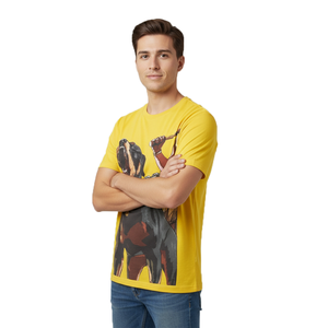 T-shirts pour hommes surdimensionnés, style personnalisé, prix bas, tendance, meilleur produit, ventes chaudes, fabrication en usine, design personnalisé - Product Image 3