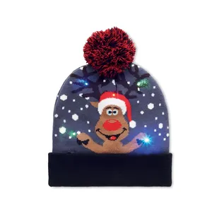 Chapeau de Noël lumineux à LED pour la décoration festive - Product Image 5