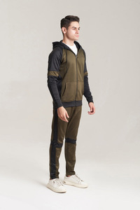 Survêtements zippés pour hommes ensemble vêtements de sport hommes ensembles survêtement personnalisable SwSuit Seteat pour hommes survêtements en Polyester - Product Image 4