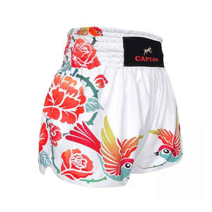 Karaté Wear Kickboxing Fight Shorts Entièrement Personnalisé Imprimé Léger Hommes Boxe MMA Shorts D'entraînement - Product Image 2