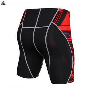 Pakistani Manufactured Custom Casual <b>Compression</b> <b>Shorts</b> for <b>Men</b>-Gym & Running Use Quick Dry Elastic Waist 100% Cotton - Product Image 2