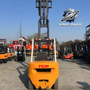 Chariot élévateur TCM FD30T6 3 tonnes d'occasion, chariot élévateur d'occasion du Japon, 3 tonnes, moteur Isuzu C240, machine d'occasion, chariot élévateur à essence d'occasion - Product Image 2