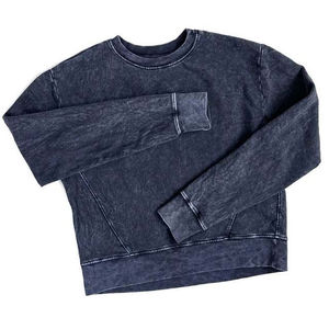 Sweat-shirts à capuche oversize à col rond personnalisés à prix avantageux, sweat-shirts pour hommes en gros, sweat-shirts en molleton à col rond vierges pour hommes - Product Image 6