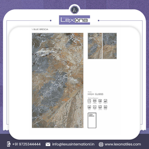 Vente en gros 120x240 Carrelage en porcelaine brillante Carrelage de marbre Poli Glacé Carreaux De Sol Intérieur classique moderne pour sol de villa - Product Image 6