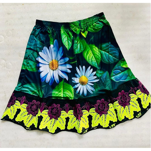 Faldas polinesias informales de alta calidad para mujer, ropa hawaiana estampada a mano en Pakistán, faldas isleñas de algodón a precios bajos, MOQ bajo - Product Image 3