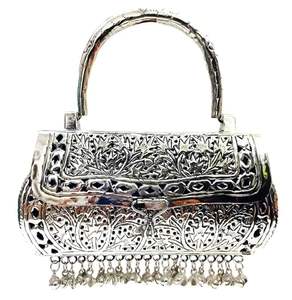 Sac à main en laiton pour les fêtes, les mariages et les réceptions, sac à main en laiton robuste avec une fabrication de qualité supérieure à bas prix - Product Image 2