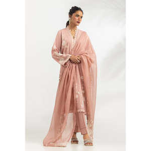 ชุดสูทปักลายผ้าไหมวิสโคส 3 ชิ้นสำหรับผู้หญิง รุ่น IPSTD-44741 สวยสง่าและมีสไตล์ - Product Image 2