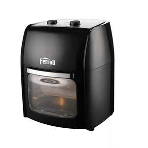 Friteuse à air électrique moderne carrée en plastique 12L FAF-12.0M1 1800W pour usage domestique au Vietnam, surface antiadhésive, facile à nettoyer, fenêtre d'observation - Product Image 1