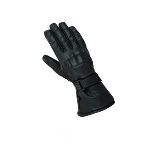 Gants en cuir longs de nouveau style pour hommes Gants Design uni OEM Gants en cuir véritable personnalisés à vendre Manufactures professionnelles - Product Image 3