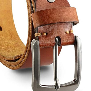 Latest Design Casual Baseball Belts Men Customized Logo Printed Cow Hide Lightweight Breathable <b>Pin</b> Buckle Belt High Quality - Product Image 6