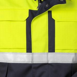 Direct Sale High Quality Cotton FR <b>Welding</b> Jacket Industrial Safety Work Jacket with Fire-Resistance - Product Image 3