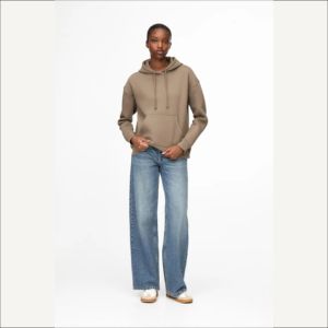 Wholesale best Pullover <b>Hoodies</b> for <b>Women</b> Regular Fit Stylish Streetwear Casual Ladies <b>Hoodies</b> Custom <b>Women's</b> Clothing <b>Hoodies</b> - Product Image 3