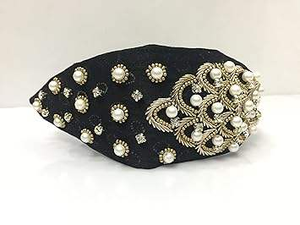 Beaded Headbands Hand Embellished <b>Top</b> Knotted Hair Accessories <b>for</b> Girls <b>Women</b> Kids <b>Christmas</b> - Product Image 5