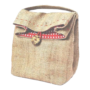 ที่มีคุณภาพสูงปอกระเจาช้อปปิ้งร้านขายของชำถุงของขวัญปรับแต่งรูปแบบผ้าชิ้นสีขนาดเล็กต้นกำเนิดอินเดีย - Product Image 3