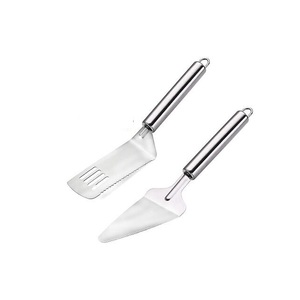 2023 spatules couteau plat stratifié crème spatule gâteau glaçage spatule acier inoxydable outils de cuisson poignée Curveblade - Product Image 1