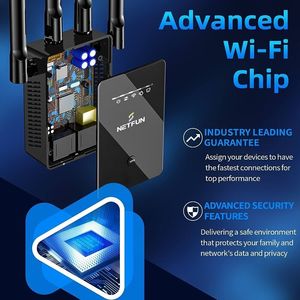 Smart Home WiFi Extender Signal Booster Cobertura hasta 9956 - Product Image 4