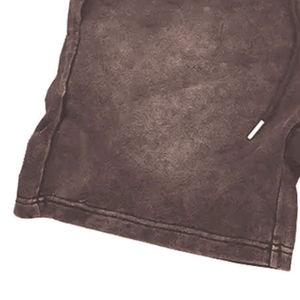 Short délavé à l'acide pour hommes Fabricant professionnel tendance Meilleur design pas cher Short délavé à l'acide avec logo personnalisé - Product Image 5