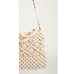 Dernière collection de sacs en coton faits main en macramé pour femmes fermeture à glissière pour plage voyage shopping cosmétiques à un bon prix - Product Image 2