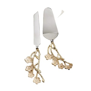 ชุดมีดหั่นชีสดีไซน์มาตรฐานมีดสแตนเลสทองเหลืองดีไซน์โดดเด่นในราคาไม่แพง - Product Image 1