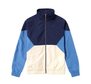 Venta al por mayor de alta calidad de los hombres chaqueta cortavientos OEM por encargo impermeable transpirable con capucha cremallera Venta caliente para el verano - Product Image 1