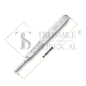 Poignée de scalpel allemande en acier inoxydable de qualité supérieure en gros à usage unique pour les chirurgies de base ou en général. - Product Image 1