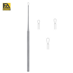 BILLEAU EAR LOOP ALTA CALIDAD GRADO MÉDICO QUIRÚRGICO ACERO INOXIDABLE EAR NARIZ GARGANTA INSTRUMENTOS - Product Image 2