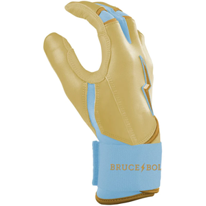 Gants de frappe de baseball professionnels en cuir BRUCE BOLT antidérapants avec logo et design personnalisés, qualité supérieure, en cuir pleine fleur - Product Image 4