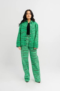 แจ็กเก็ตยีนส์วินเทจของผู้หญิงแจ็กเก็ตยีนส์แบบเรียบลำลองสำหรับฤดูหนาวเสื้อนอกแฟชั่นดีไซน์ใหม่ - Product Image 2