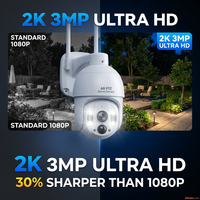 Caméra de sécurité WiFi sans fil 3MP CMOS avec vision nocturne, détection de mouvement, grand angle 90°, enregistreur portable, caméscope caché le plus petit