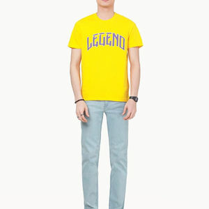 T-shirt à manches courtes bio de haute qualité pour hommes Vêtements de sonnerie écologiques personnalisés pour l'été T-shirts écologiques de haute qualité - Product Image 2