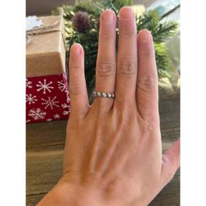 Southwest Made 4MM Sterling Silver <b>Stacker</b> <b>Ring</b> for Gift Occasions - Product Image 2