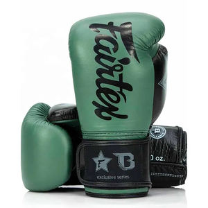 Gants de boxe professionnels unisexe 100% en cuir véritable OEM ODM nouveauté Logo personnalisé formation gants de combat en gros - Product Image 1