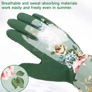 ถุงมือทำสวนหนังคุณภาพสูงขายส่ง-คุณภาพสูงสั่งทำพิเศษป้องกันการบาดและกันน้ำ - Product Image 3
