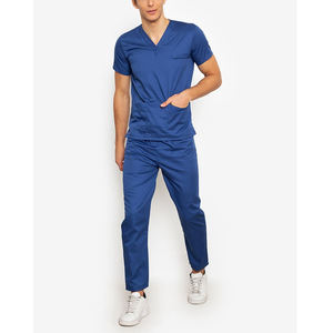 Uniforme médico Clínica Dental Uniforme de enfermería Conjuntos de manga corta Médico Scrubs Hombres Trajes quirúrgicos Uniformes de hospital Transpirable - Product Image 3