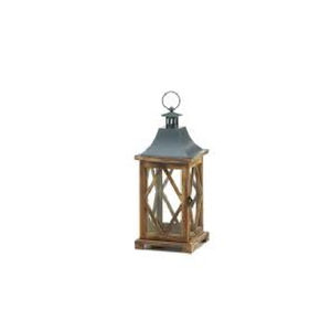 Farol de Madera Decorativo con Asa de Metal para Decoración de Iluminación del Hogar y Jardín, Faroles Colgantes - Product Image 3