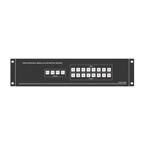 Điều khiển RS232 TCP/IP Bộ chuyển đổi ma trận video VGA 8x8 DVI